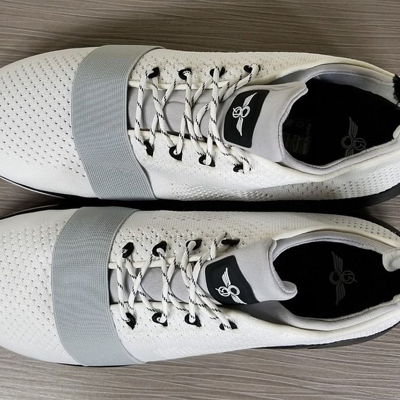 Creative Recreation Ceroni Sneaker, White/Grey Textile, Mens Size 12 / 45.5 - Picture 8 of 11